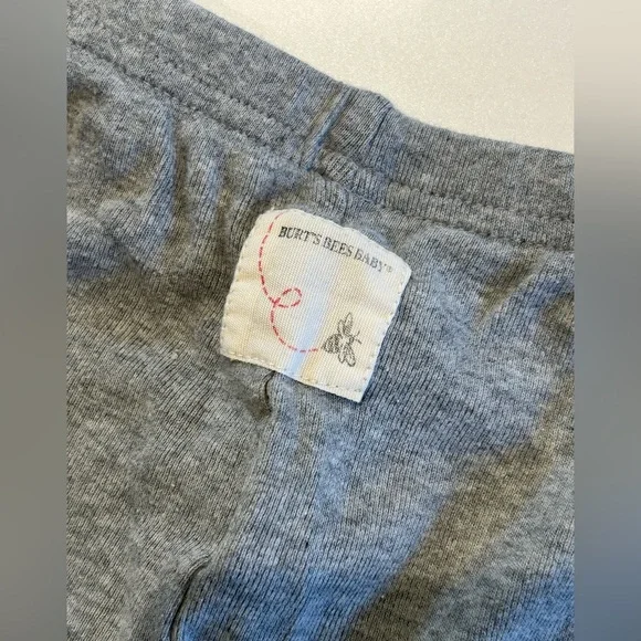 Burt's Bees Quilted Wrap Front Jumpsuit and Coordinating Pants - 3-6 Months - Picture 7 of 7